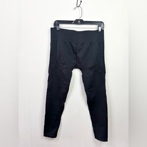 Gymshark black seamless leggings size XL high rise active athletic Athleisure